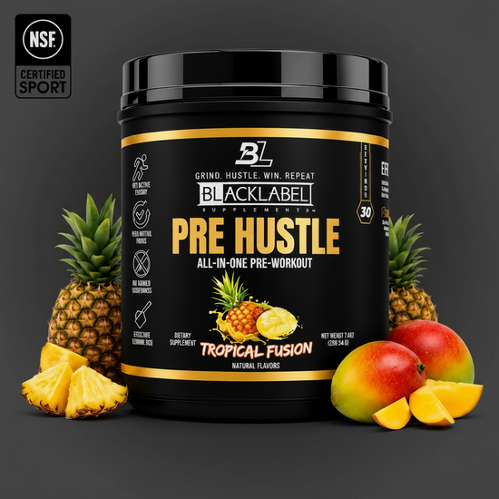 PRE HUSTLE V3 BLACKLABEL Supplements