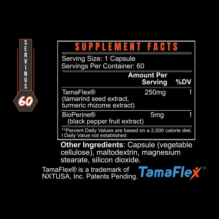 TAMAFLEX® BLACKLABEL Supplements