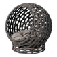 Huntley Pet Hemisphere Rattan Pet Bed, Elevated With Cushion