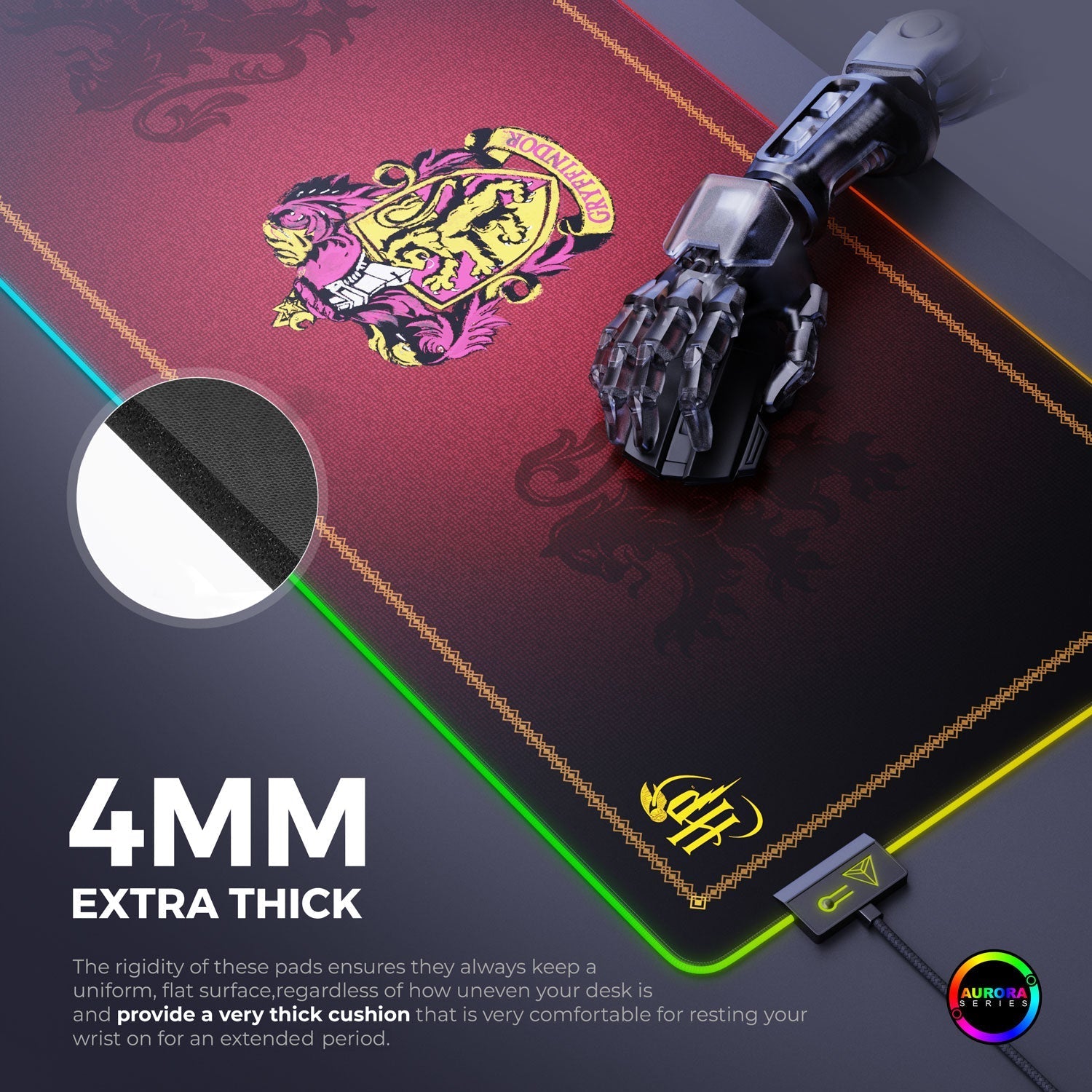 Gryffindor Classic Gaming Mouse Pad