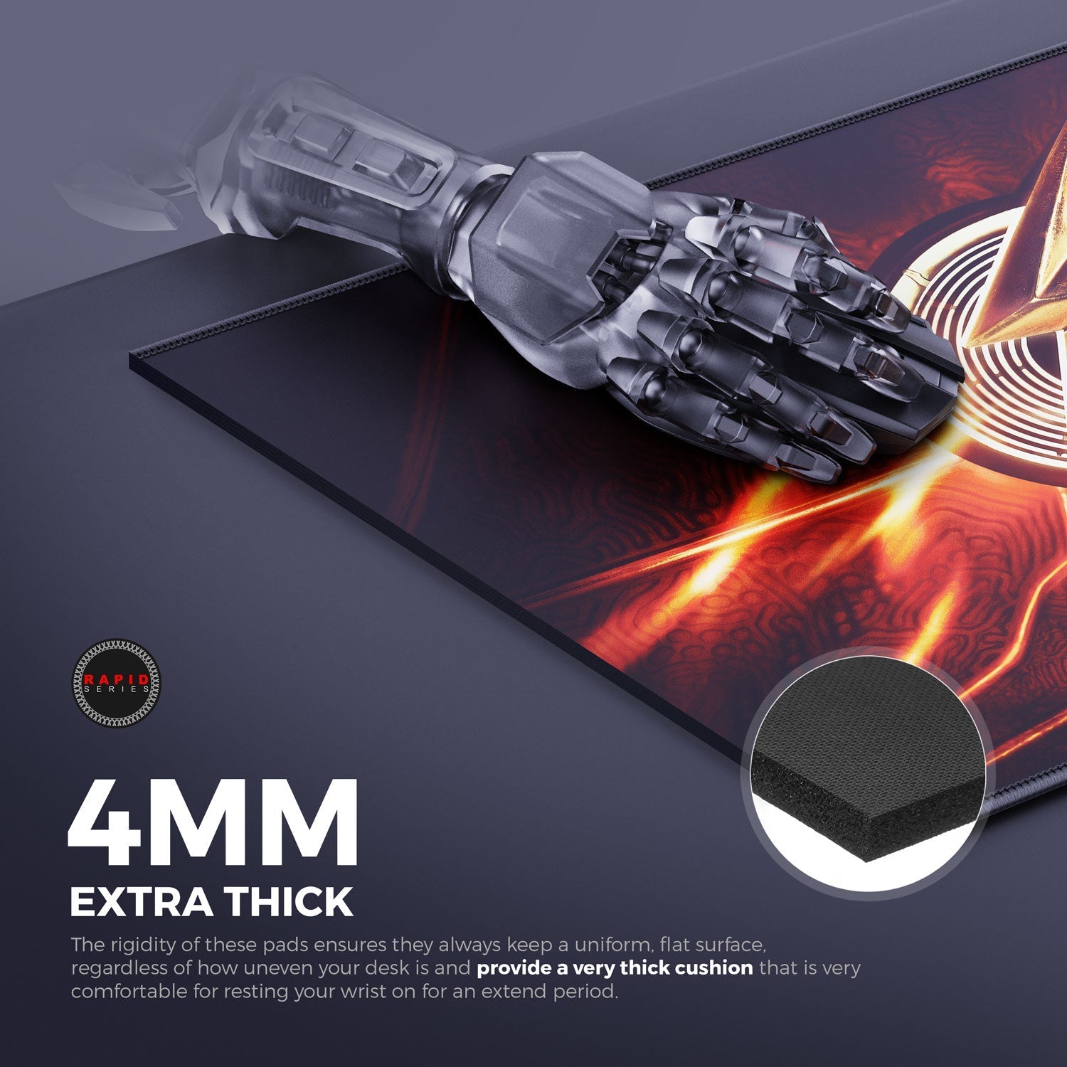 The Flash Gaming Mouse Pad