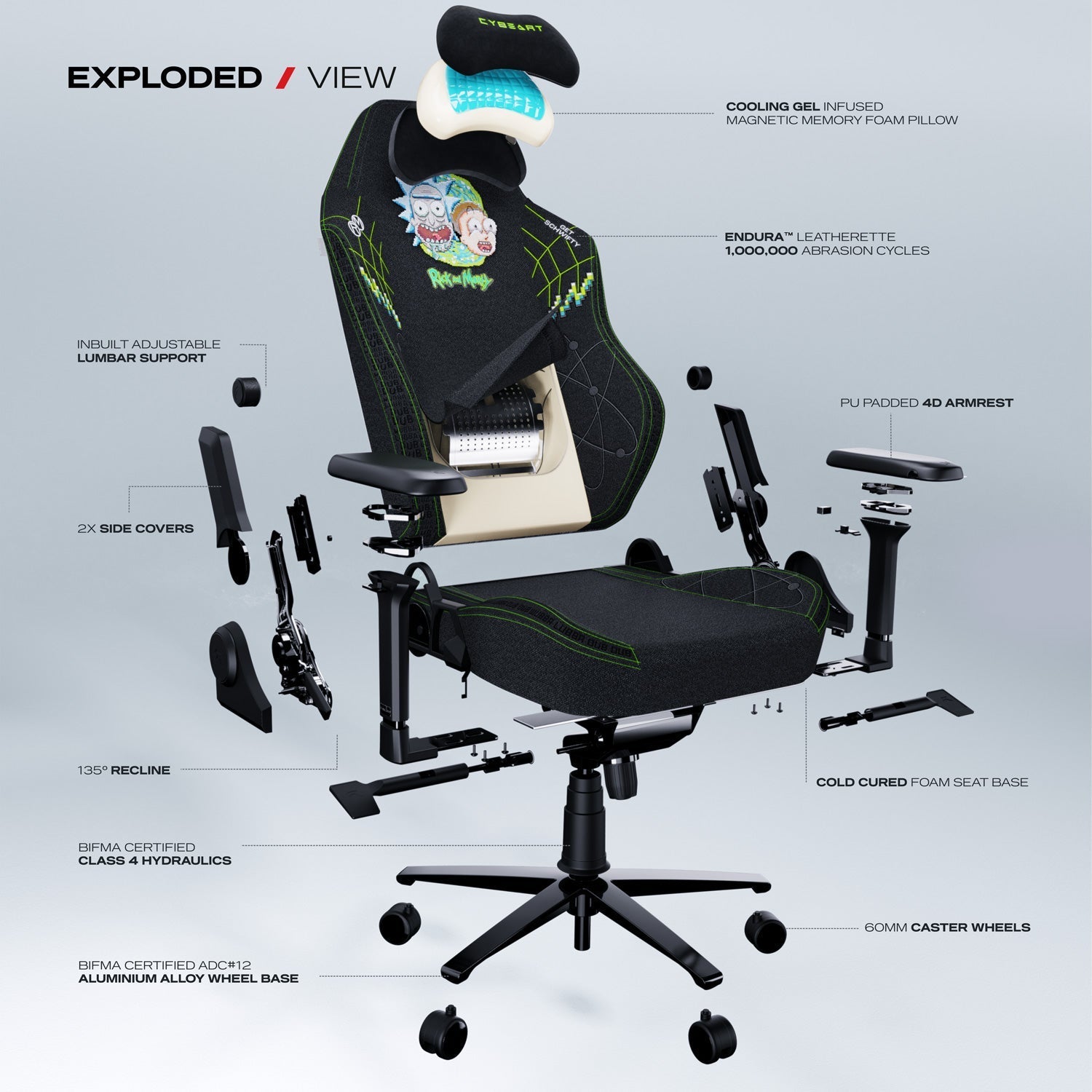 Rick and Morty Gaming Chair