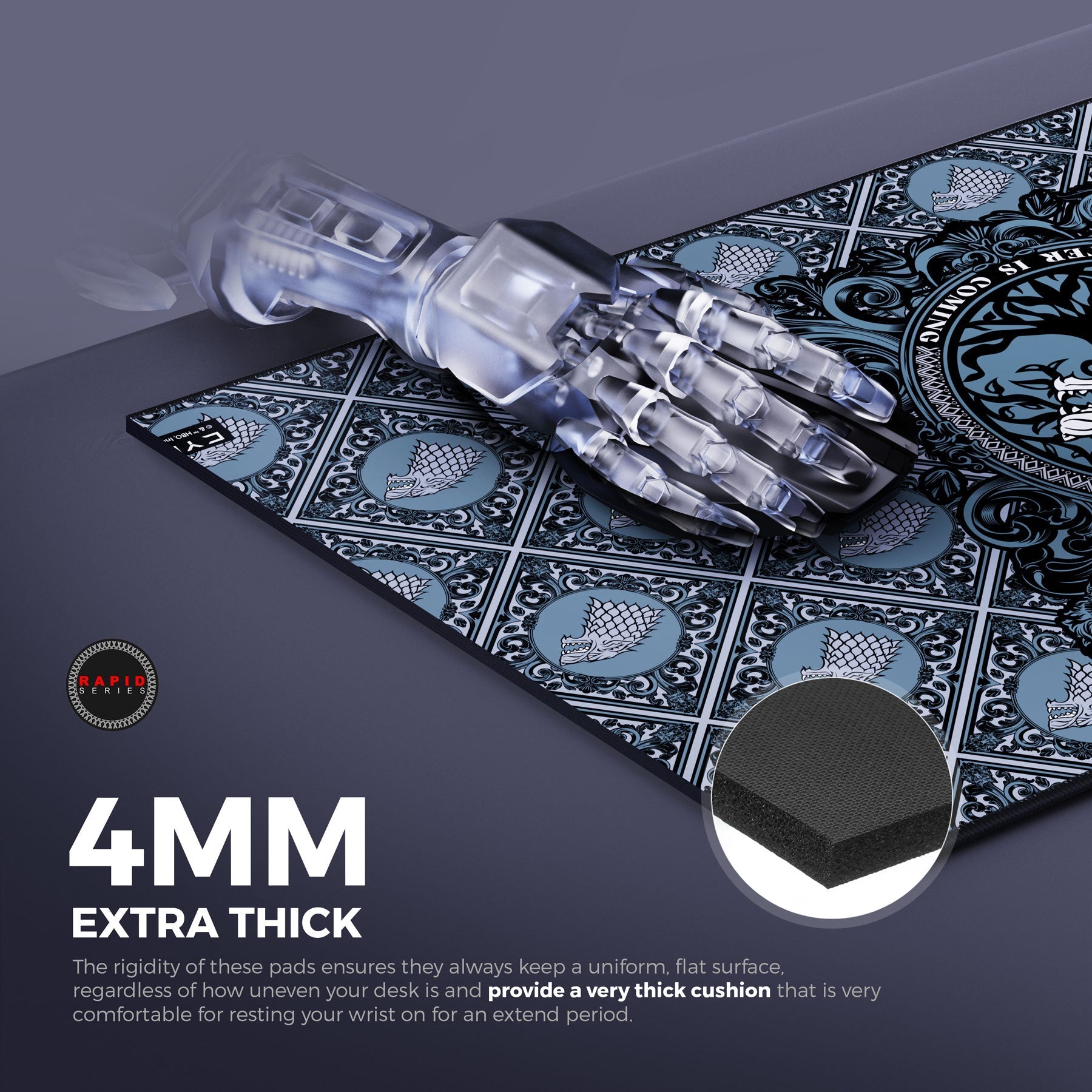 House Stark Gaming Mouse Pad