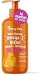 Zesty Paws Wild Alaskan Omega-3 Oil 8.5 oz – Skin & Coat Support for Pets
